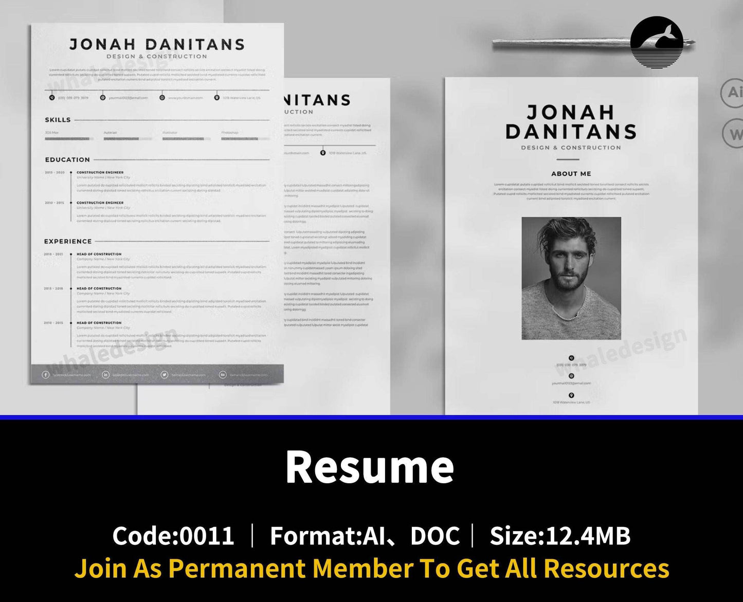 11Resume - whaledesign