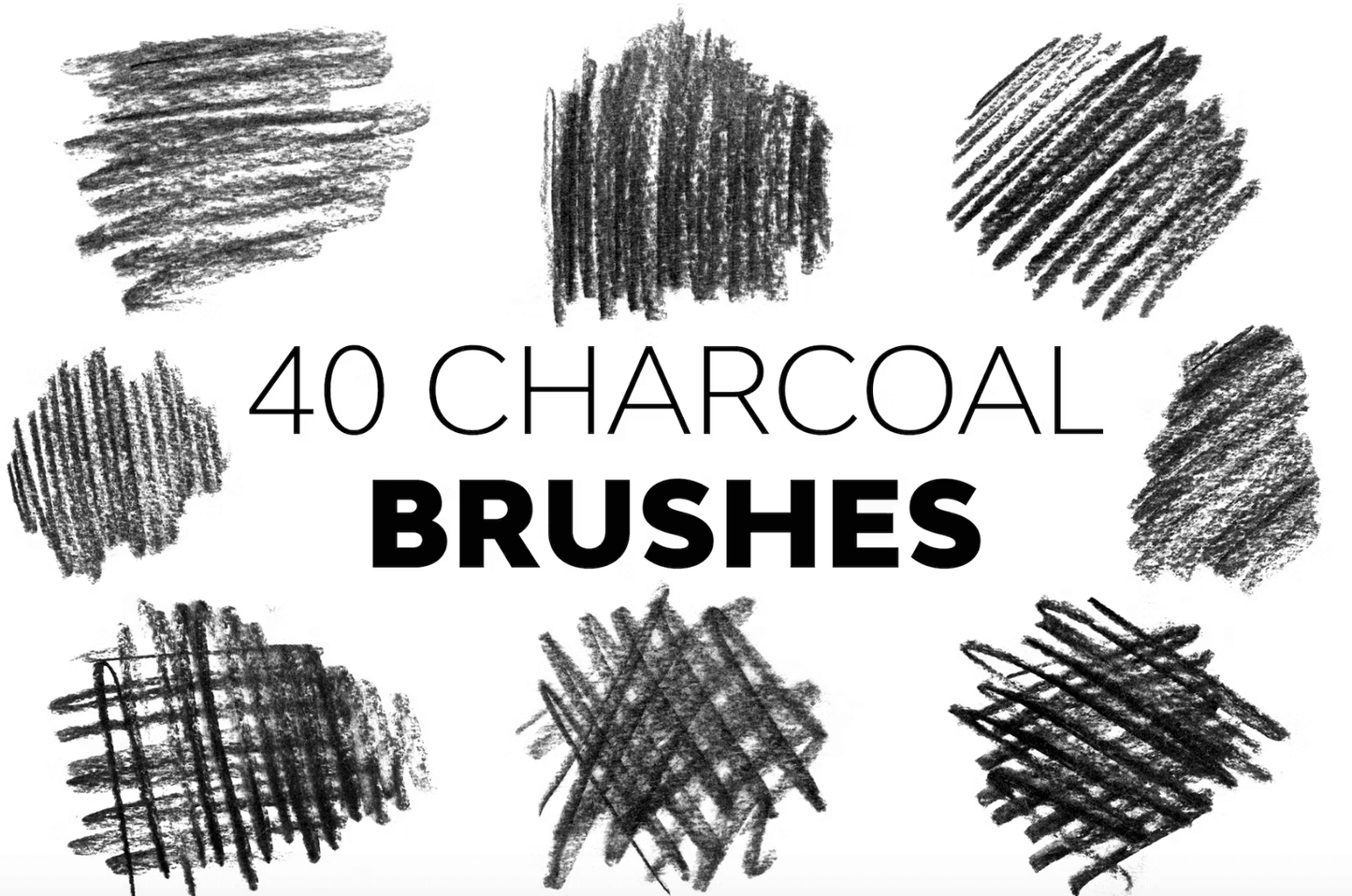 532 Charcoal Brushes - whaledesign