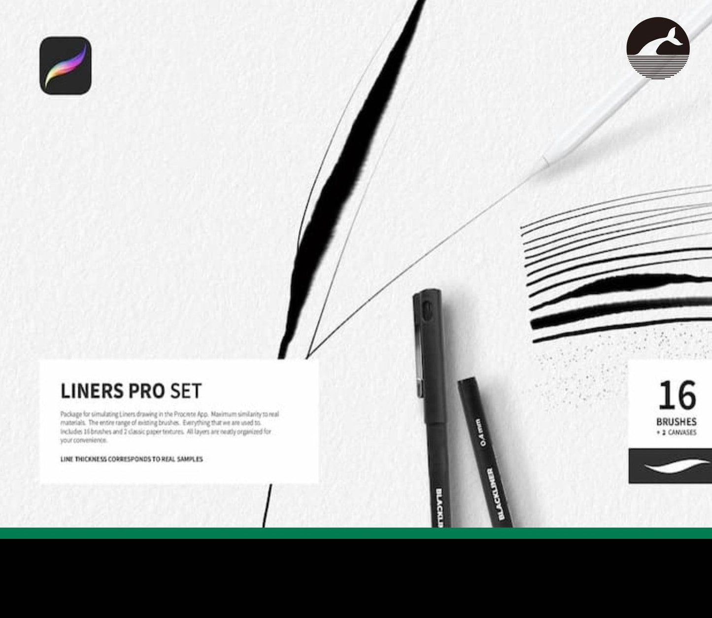 788 Professional Smooth Outlining Brush - whaledesign