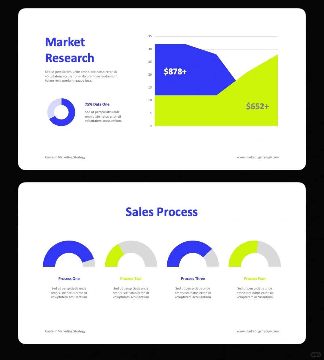 1014 My colleagues praised my PPT color matching as being trendy and advanced - whaledesign