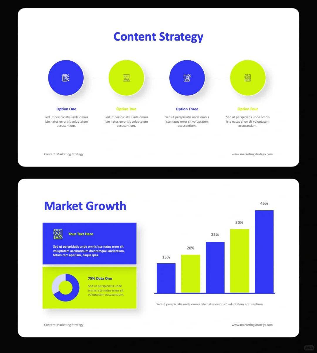 1014 My colleagues praised my PPT color matching as being trendy and advanced - whaledesign