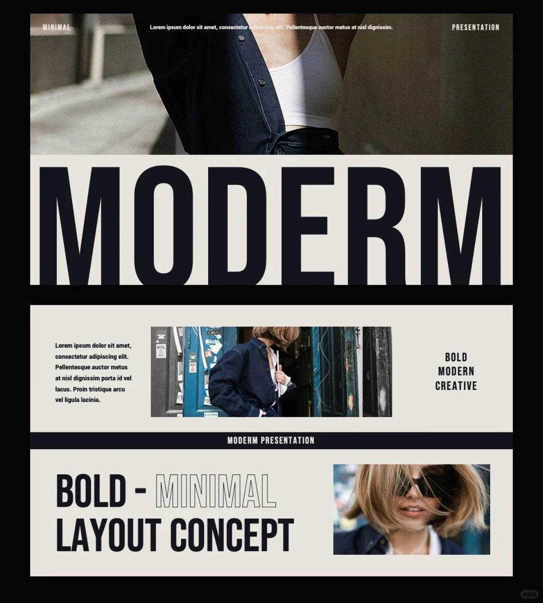 1016 A PPT template that is perfect for brand albums - whaledesign
