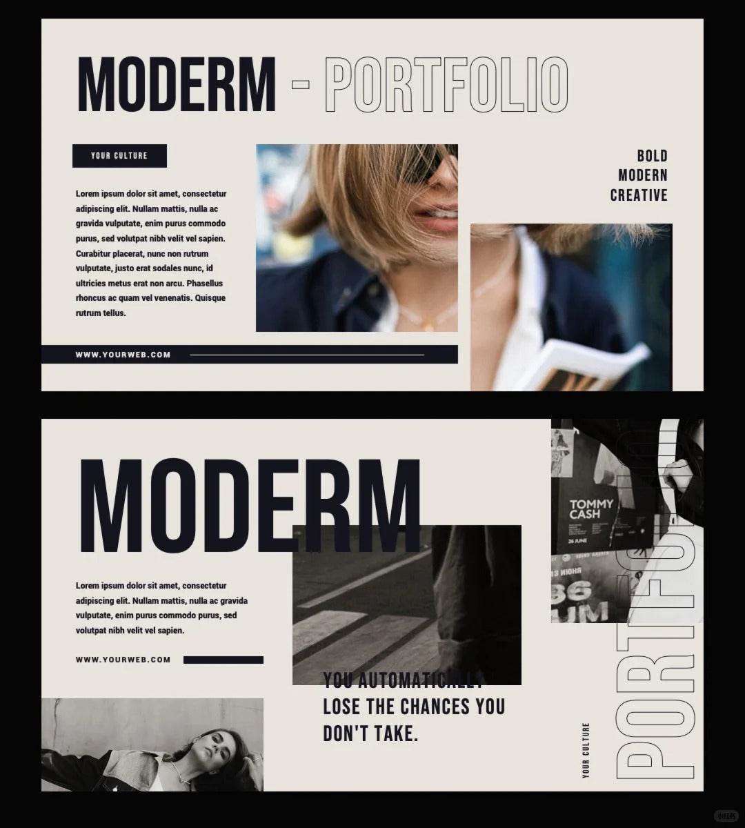 1016 A PPT template that is perfect for brand albums - whaledesign