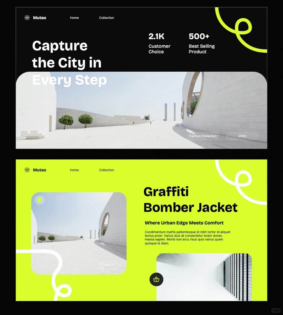 1017 Netizens said that they would release another set of advanced fluorescent green color matching PPT! - whaledesign