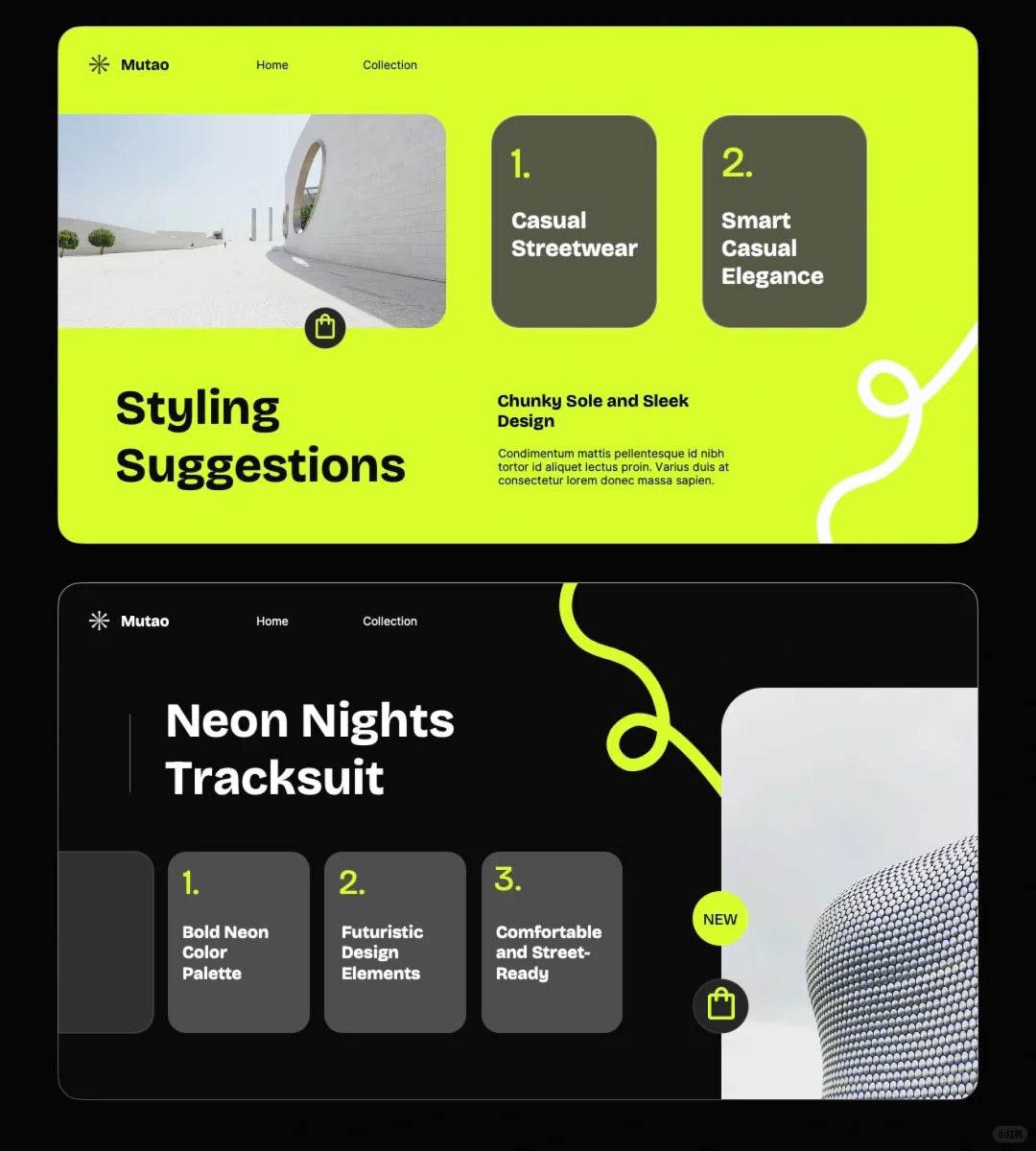 1017 Netizens said that they would release another set of advanced fluorescent green color matching PPT! - whaledesign