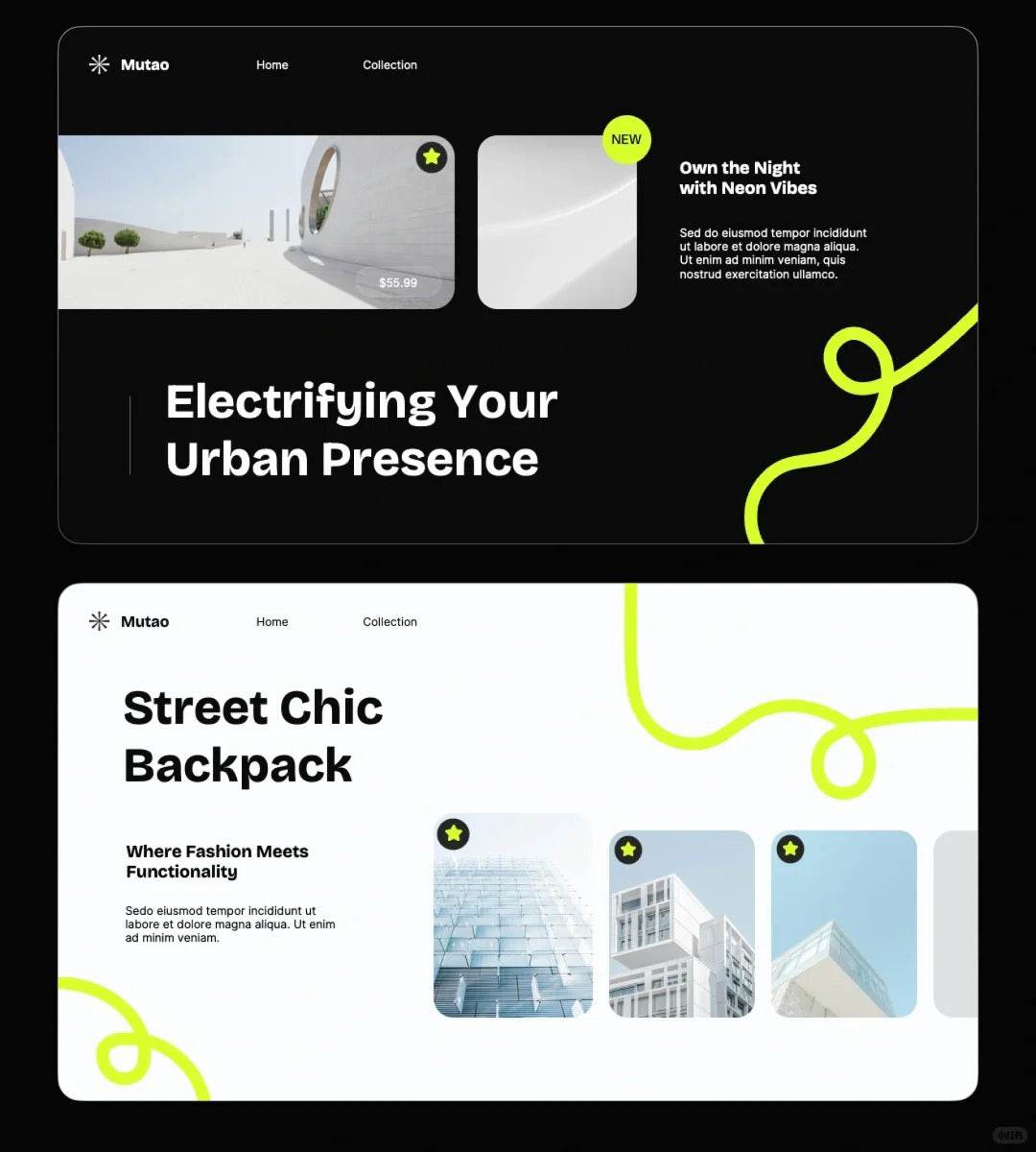 1017 Netizens said that they would release another set of advanced fluorescent green color matching PPT! - whaledesign