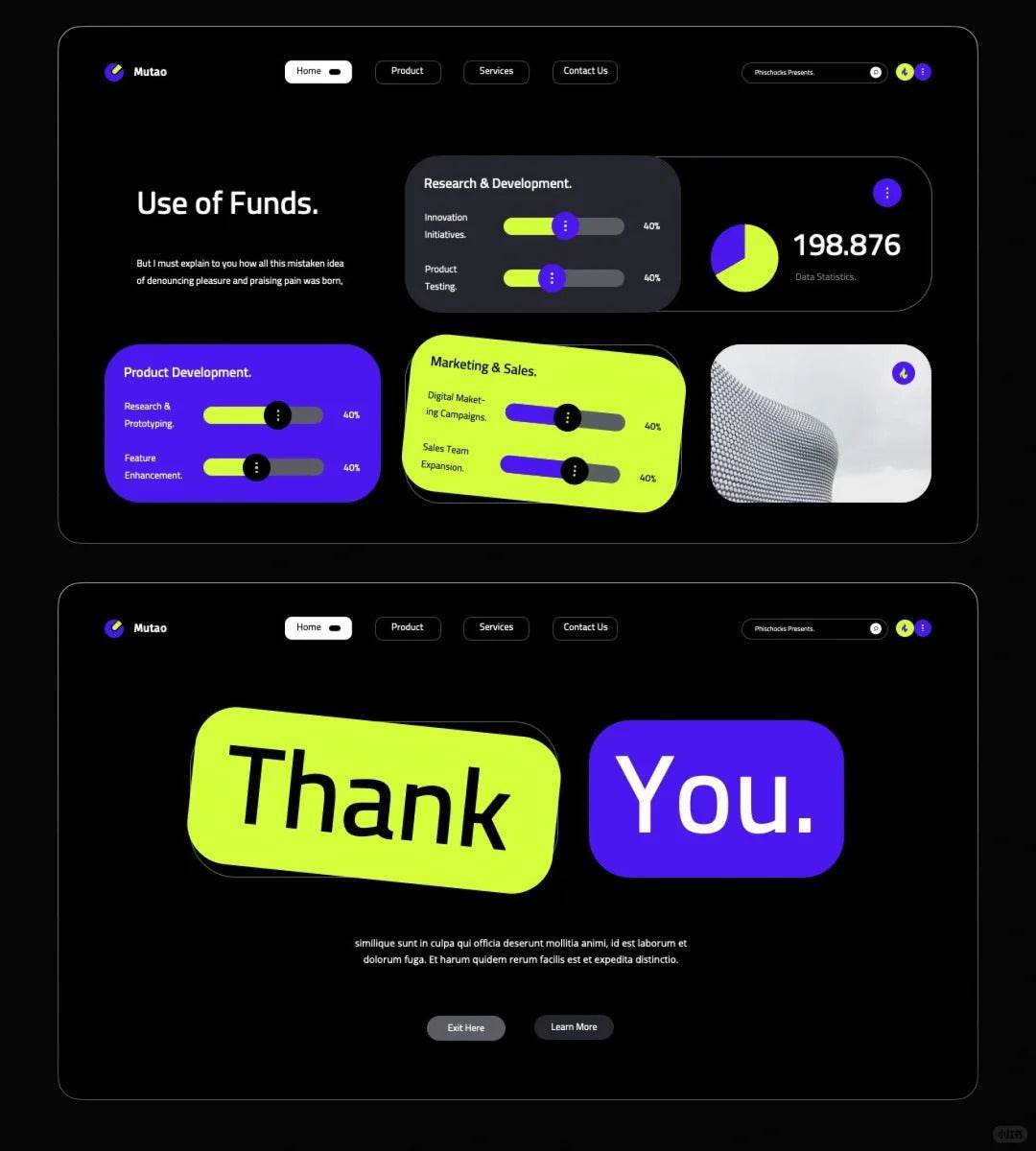 1018 Apple's Bento Box style for PPT design - whaledesign