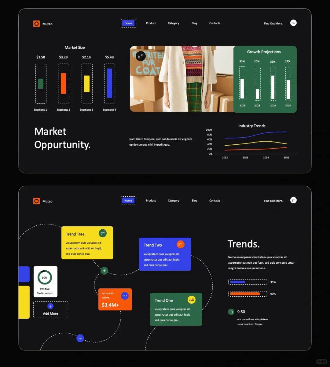 1019 Colorful and lively PPT can also be advanced! - whaledesign