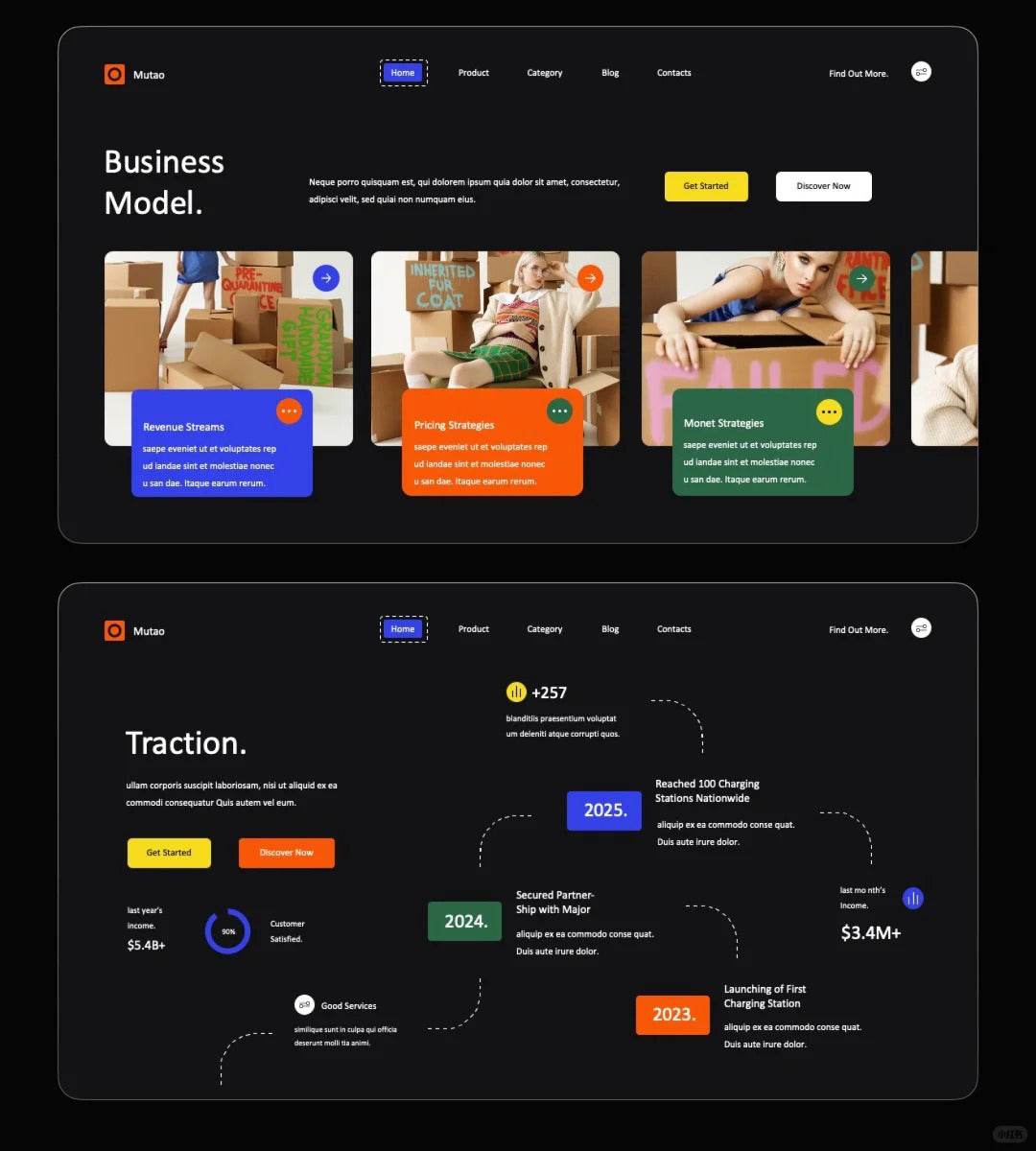 1019 Colorful and lively PPT can also be advanced! - whaledesign