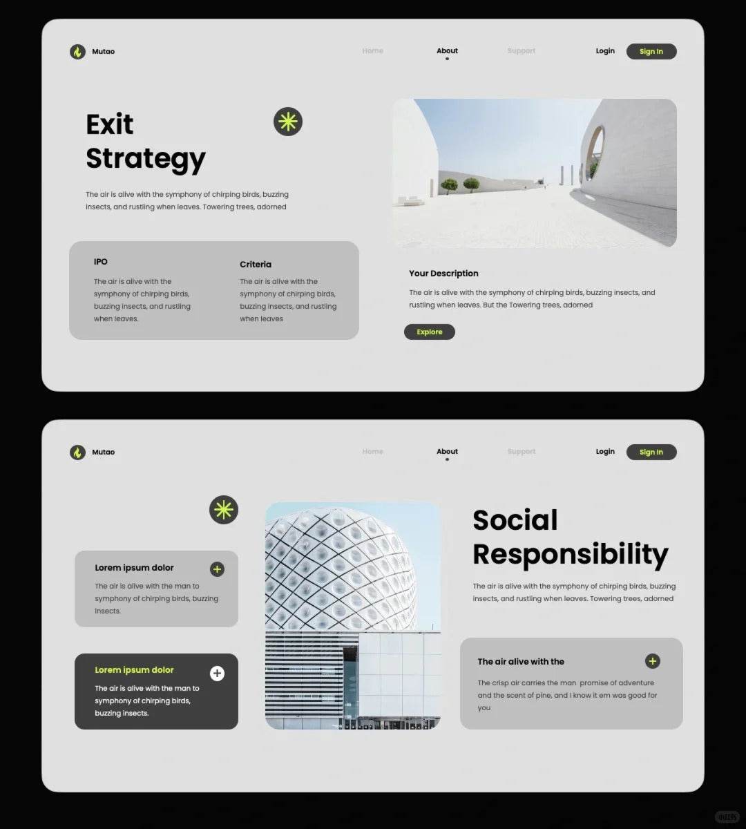 1021 High-end PPT template suitable for project reporting - whaledesign