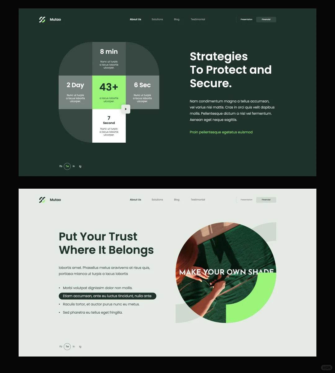 1069 Play with black, white and gray color matching to easily create a minimalist - whaledesign