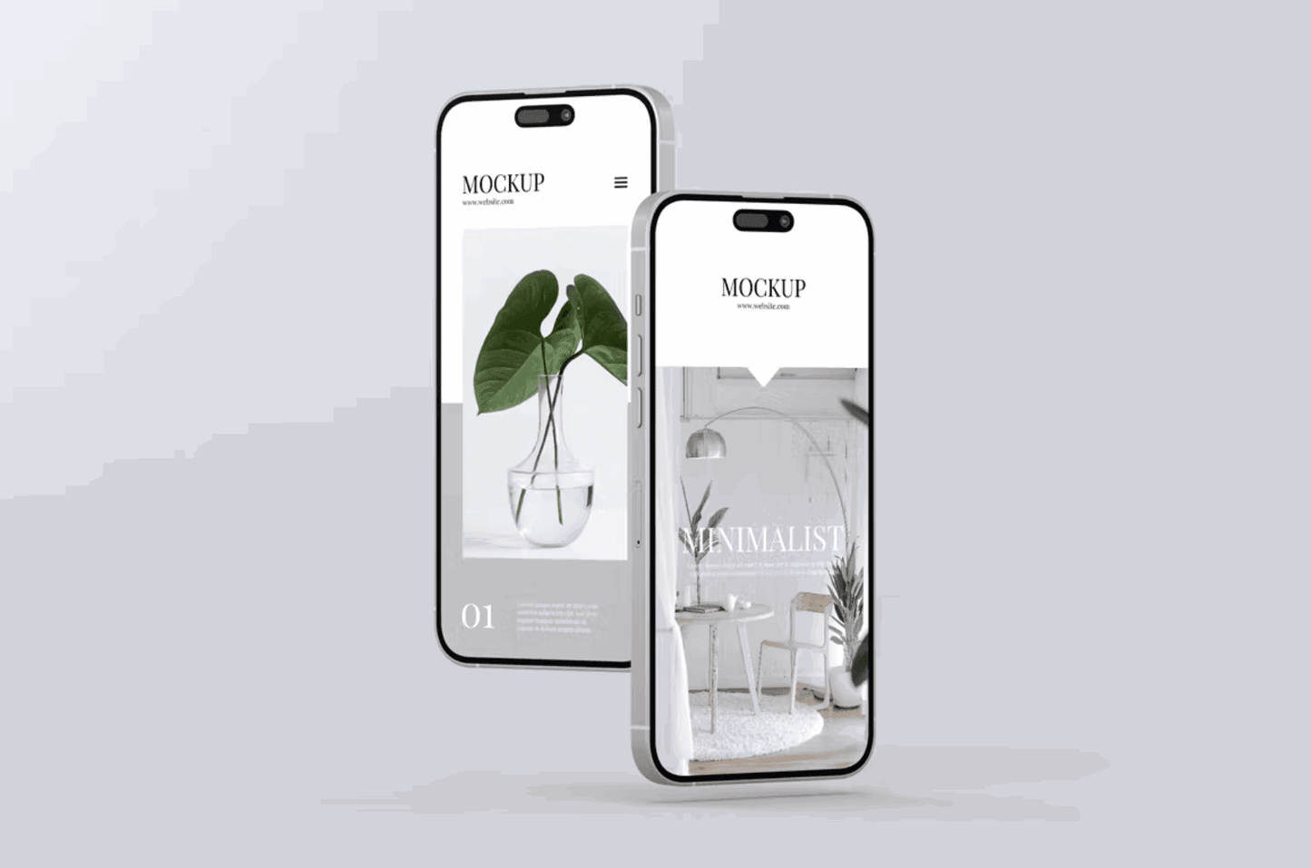 107App Screen Phone Mockup - whaledesign