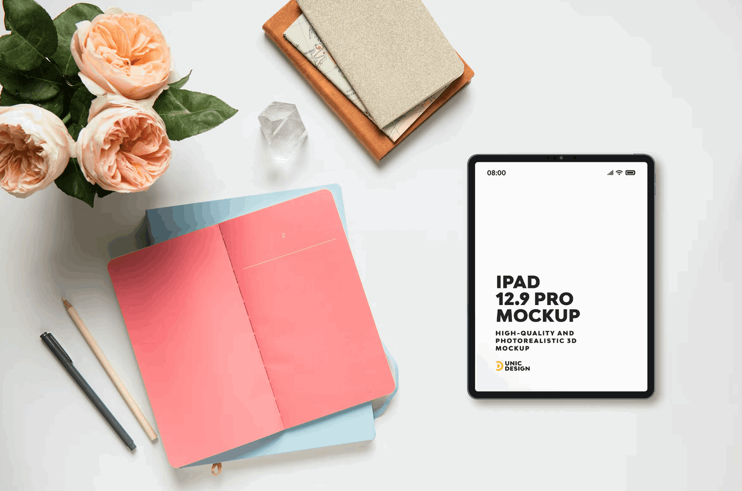109iPad 12.9 Pro Mockup - whaledesign