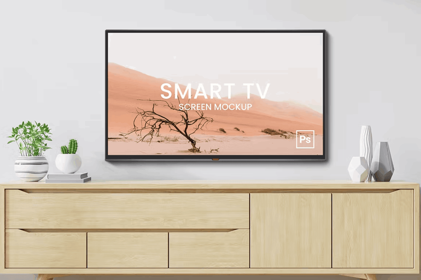 112Minimalist Tv Mockup - whaledesign