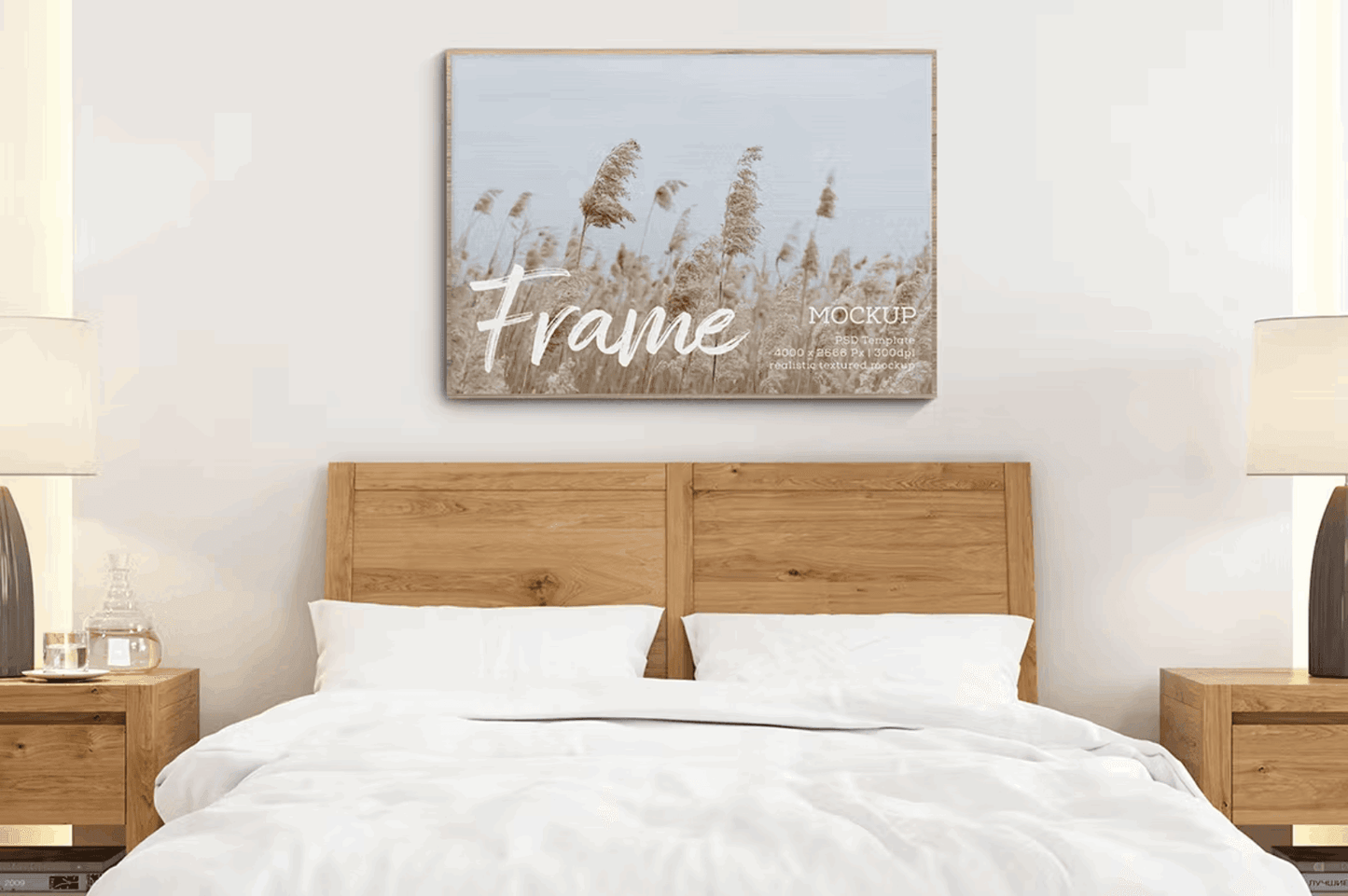150Bedroom Frame Mockup - whaledesign