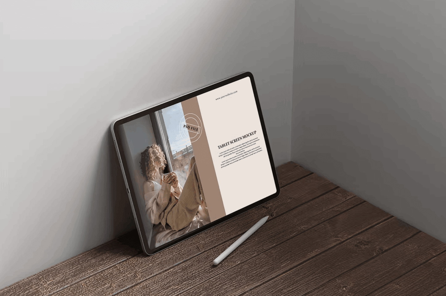 133Tablet Screen Mockups - whaledesign