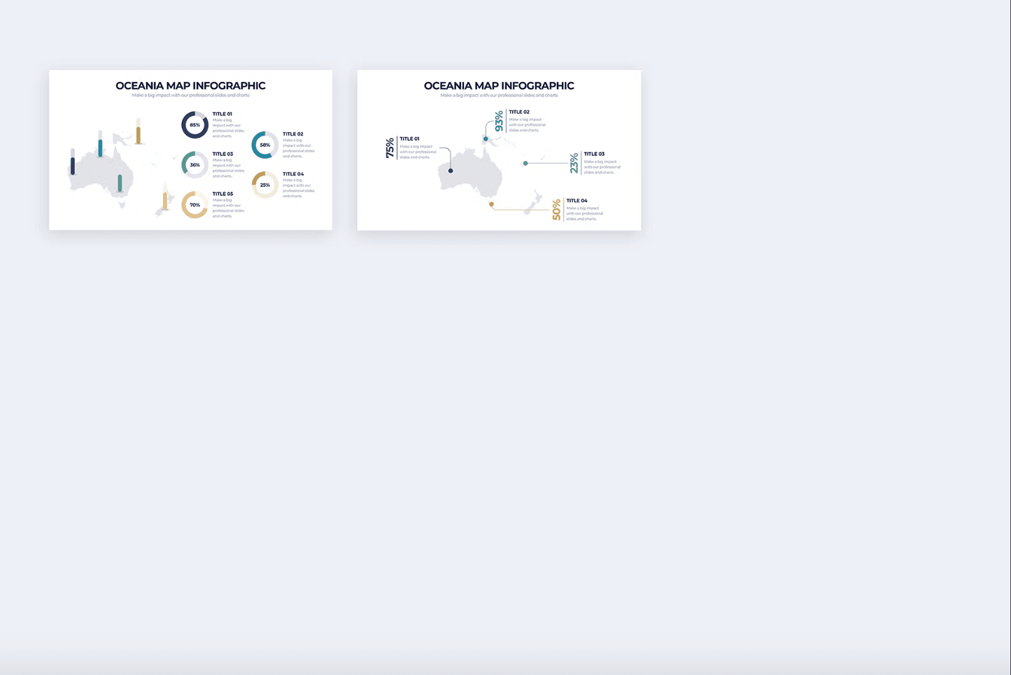 259Education Oceania Map Illustrator Infographics - whaledesign