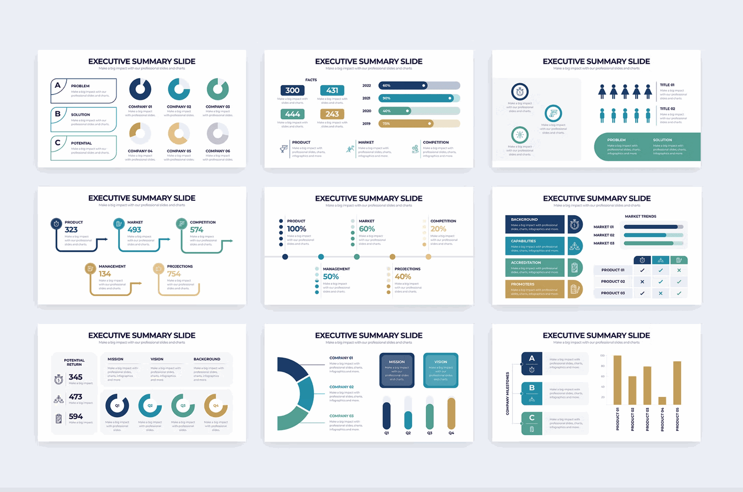 260Business Executive Summary Illustrator Infographic - whaledesign