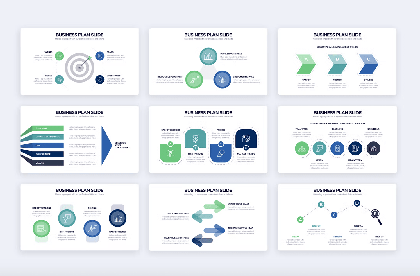 285Business Plan Illustrator Infographics - whaledesign