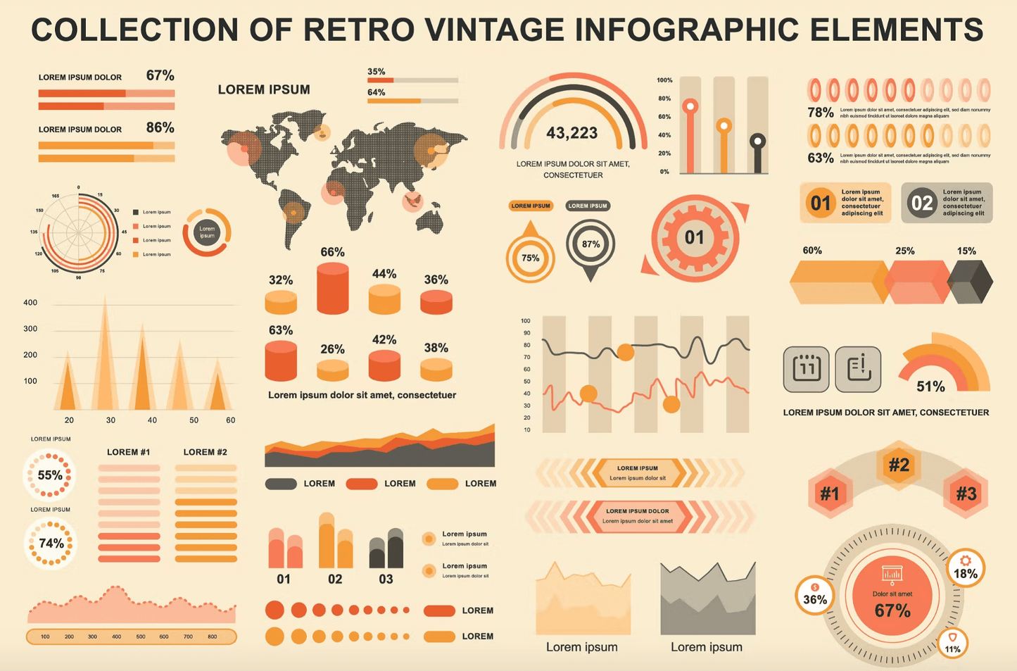 300Vintage Infographics - whaledesign