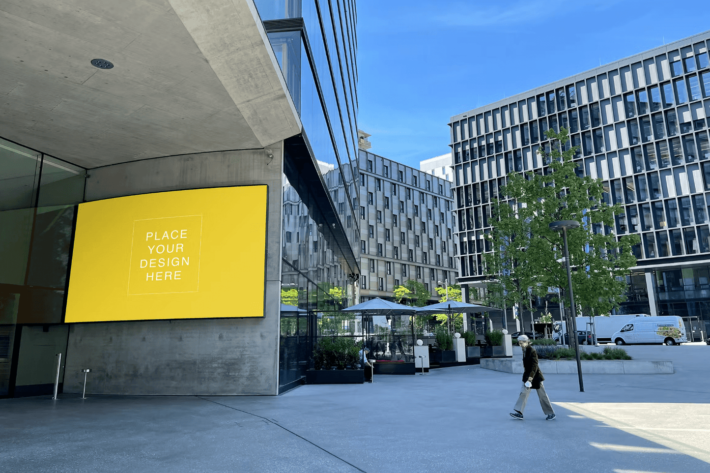 411Business Center Billboard Screen Mock-up - whaledesign