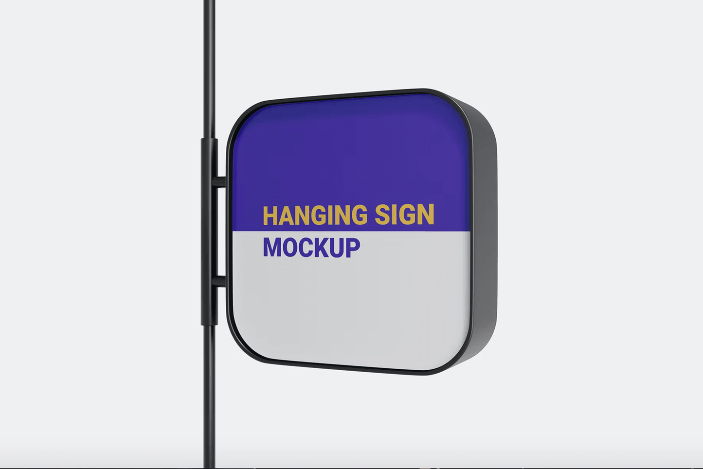 417Hanging Signboard Mockup - whaledesign