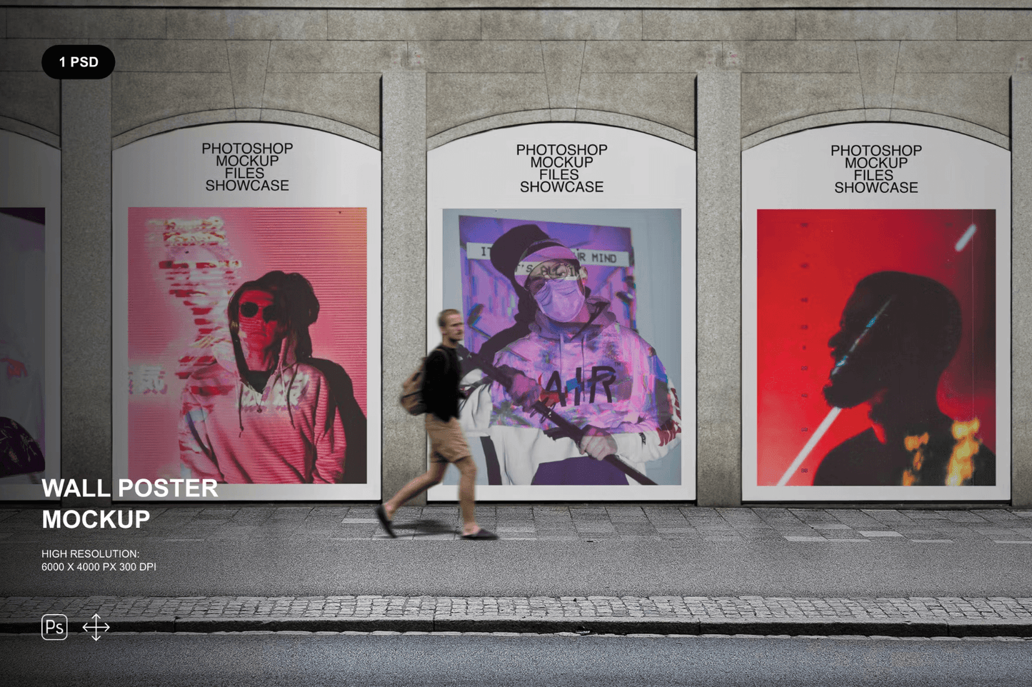 385Wall Poster Mockup - whaledesign