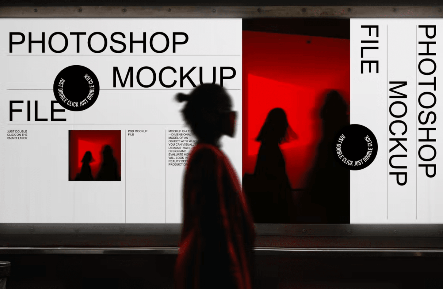 360Street Advertising Mockup Set - whaledesign