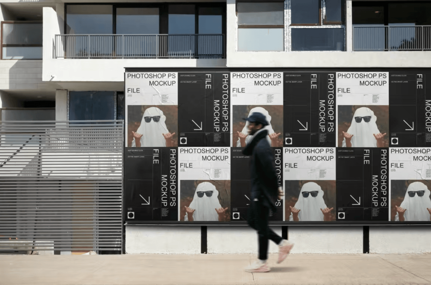 360Street Advertising Mockup Set - whaledesign