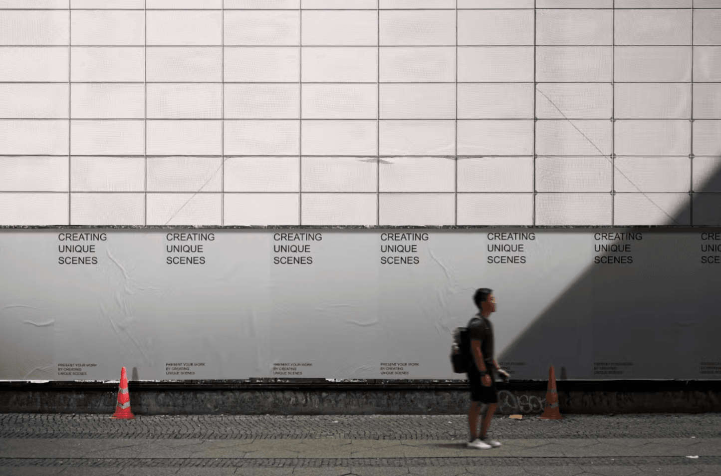 403Wall Poster Mockup - whaledesign