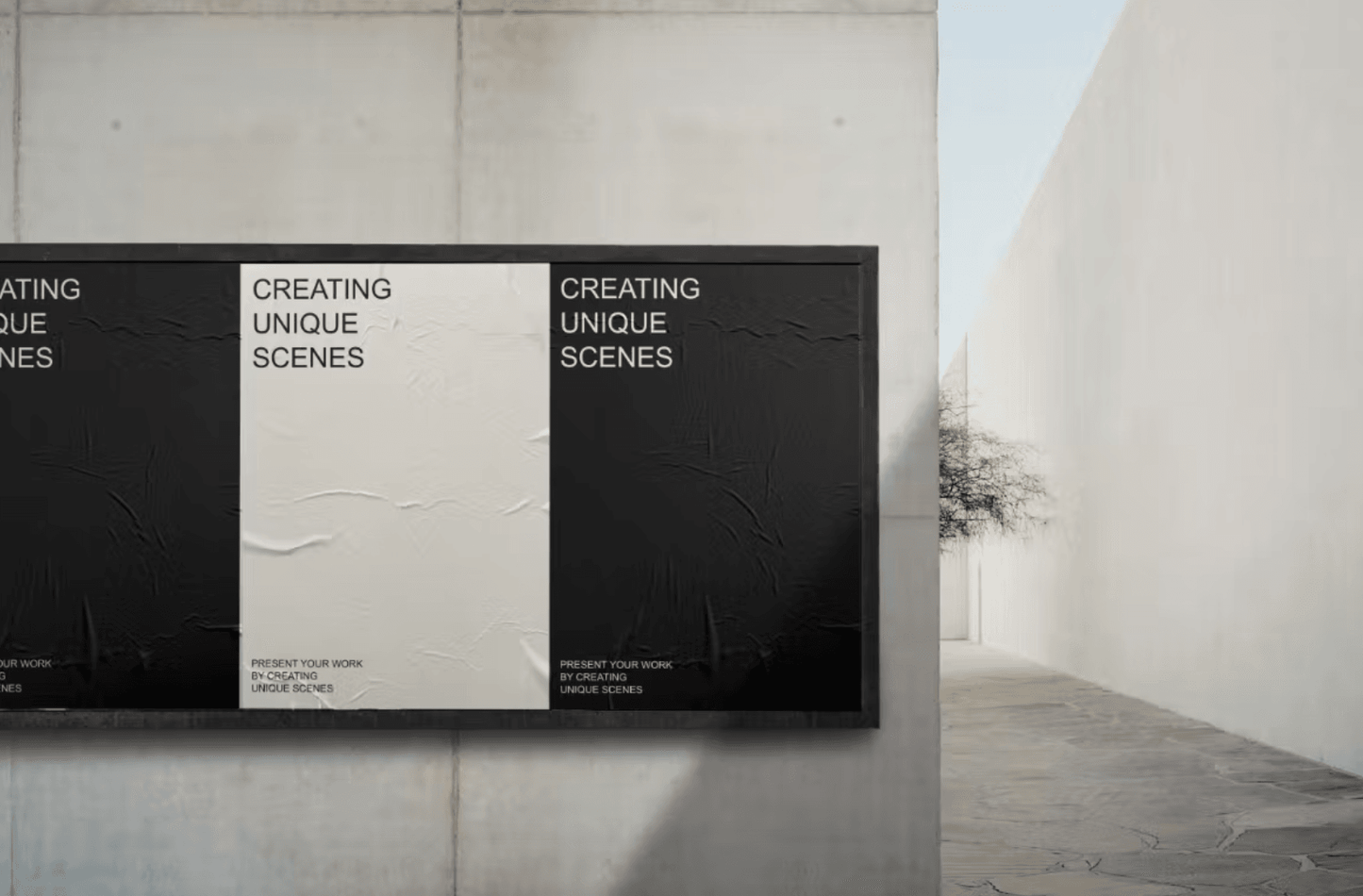 404Wall Posters Mockup - whaledesign