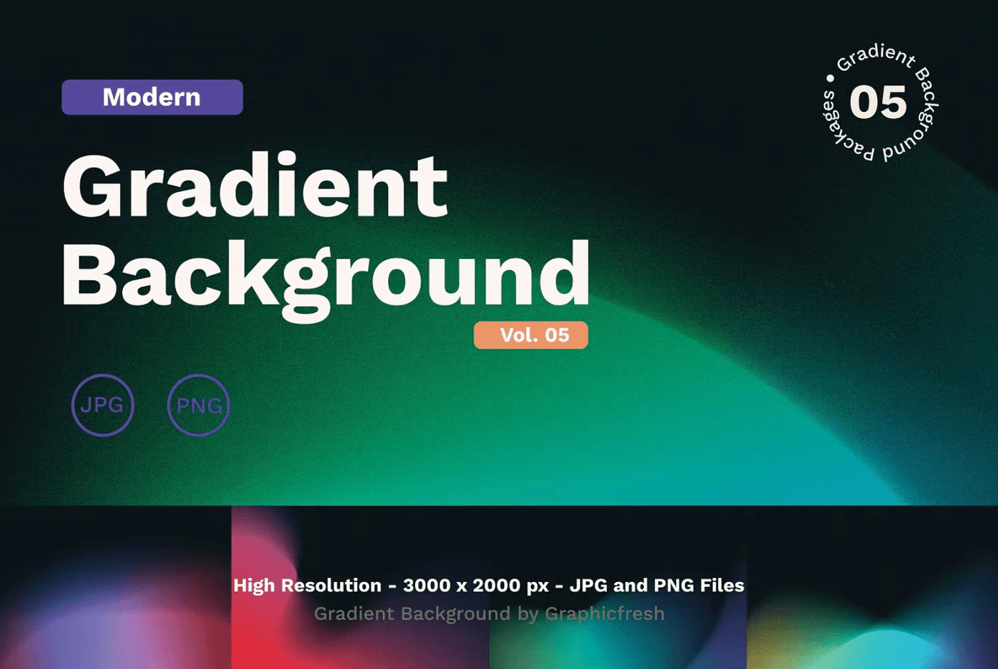 441Modern Gradient Background - whaledesign