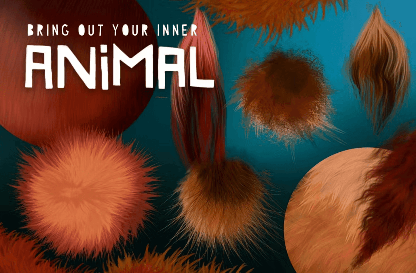 526 Animal Fur 2 Procreate Brushes - whaledesign