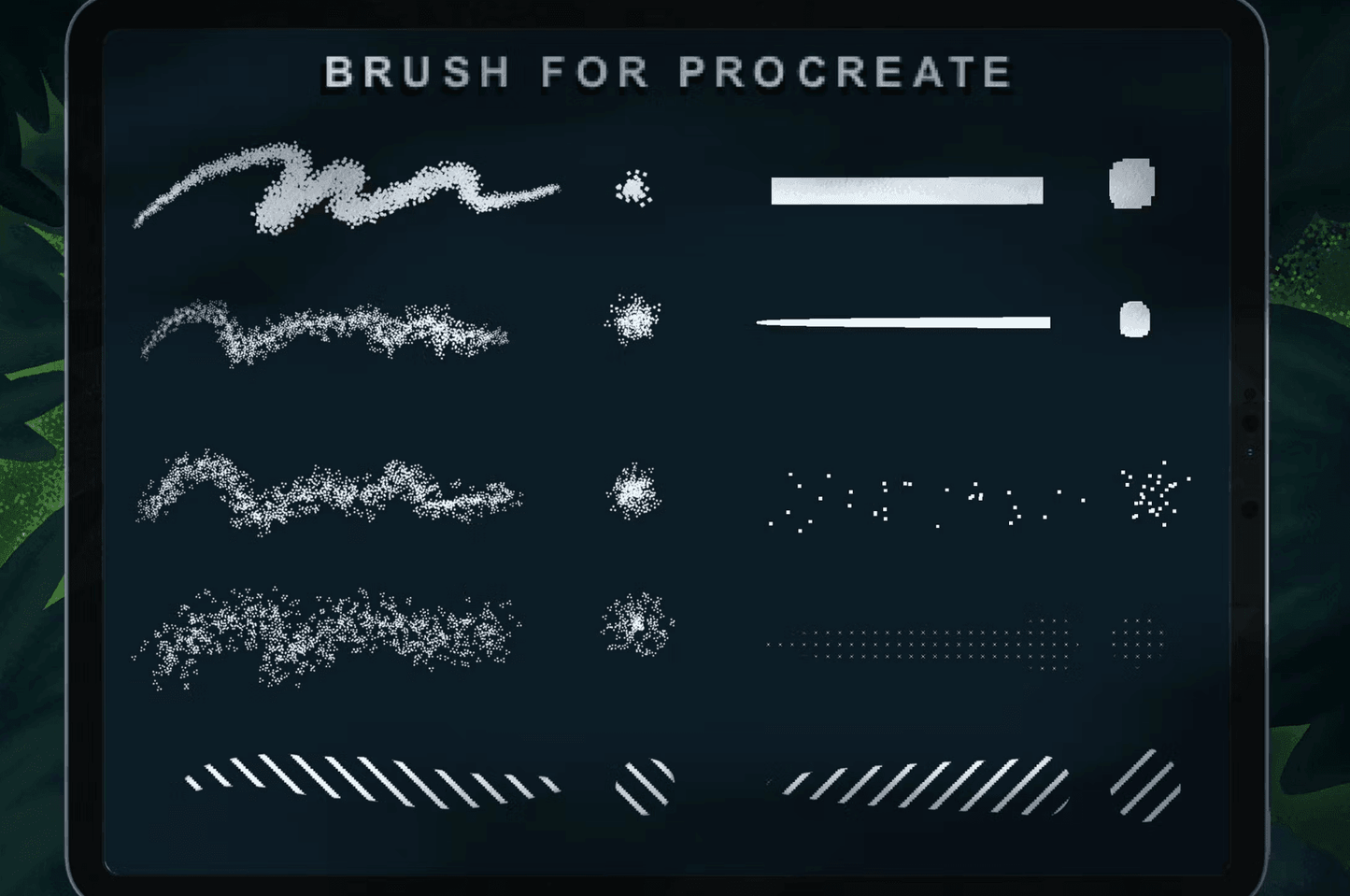 528 Dansdesign Pixel Brush Procreate - whaledesign