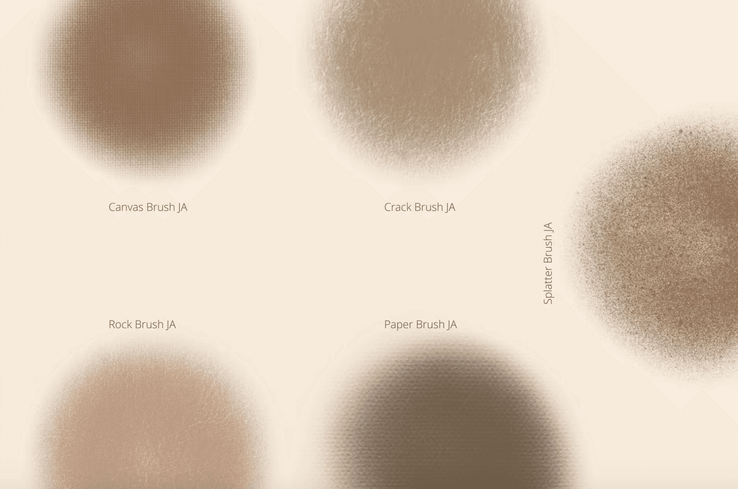 578 Texture brushes for Procreate - whaledesign