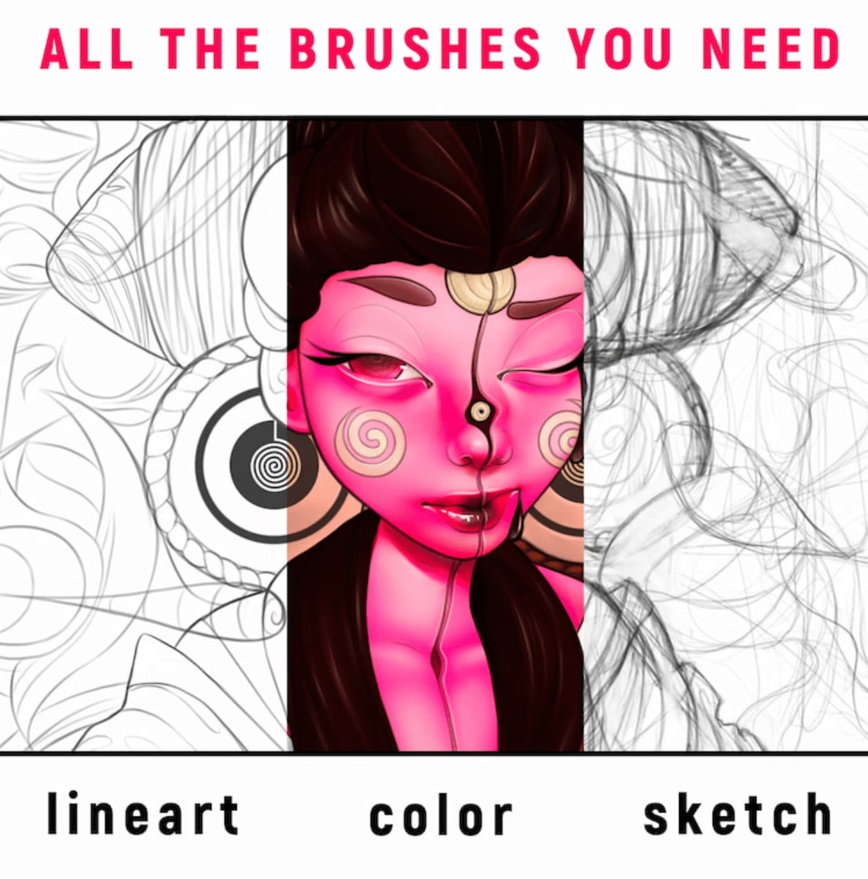 748 ergojosh Member Brush Set - whaledesign