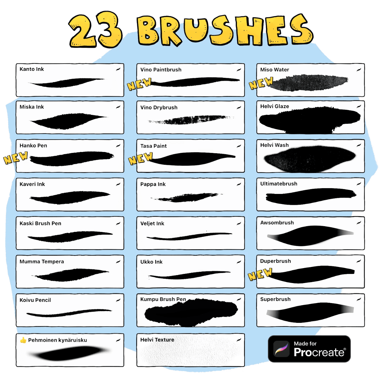 776 Latest Tuhis Brush Set - whaledesign
