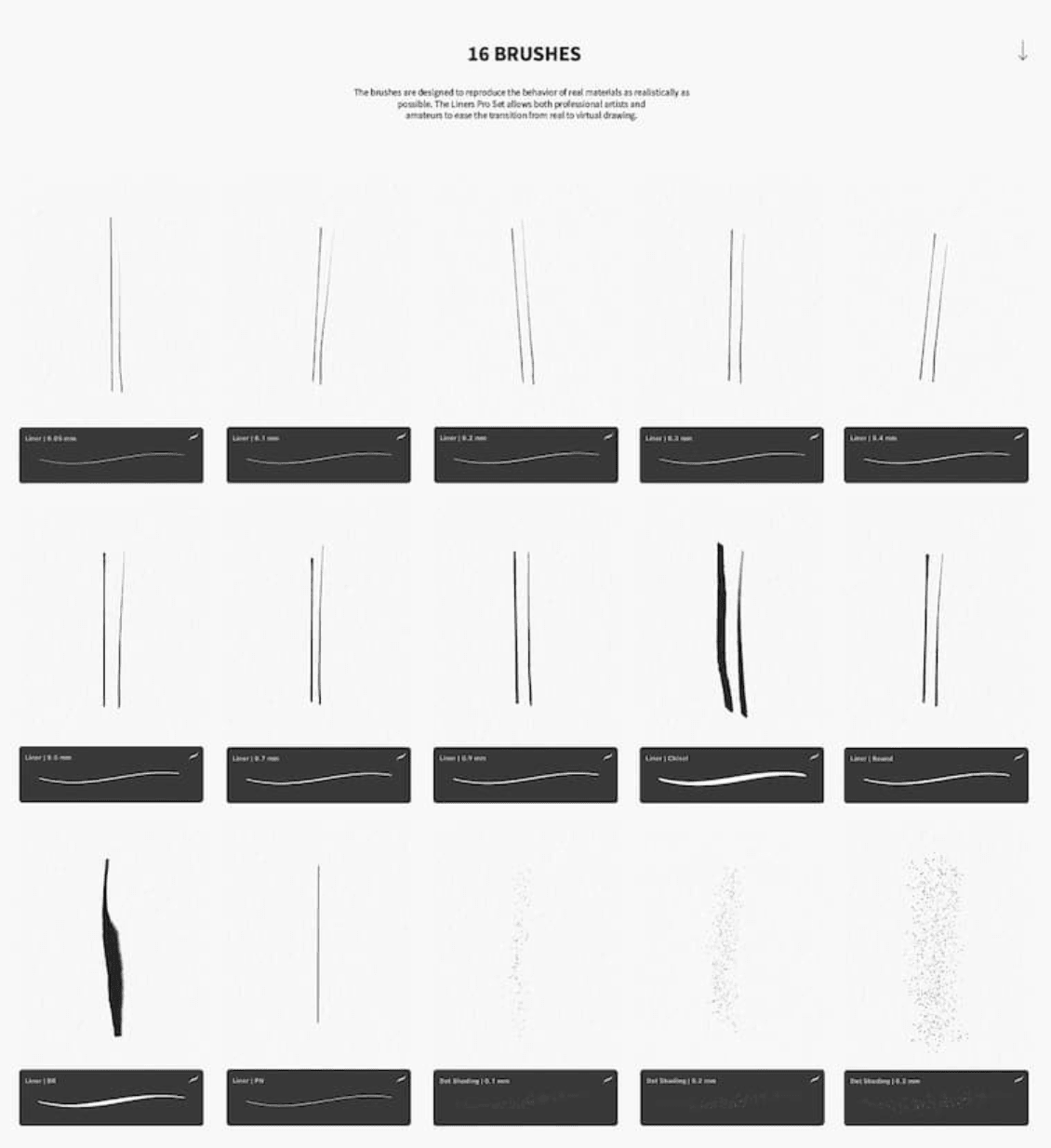 788 Professional Smooth Outlining Brush - whaledesign