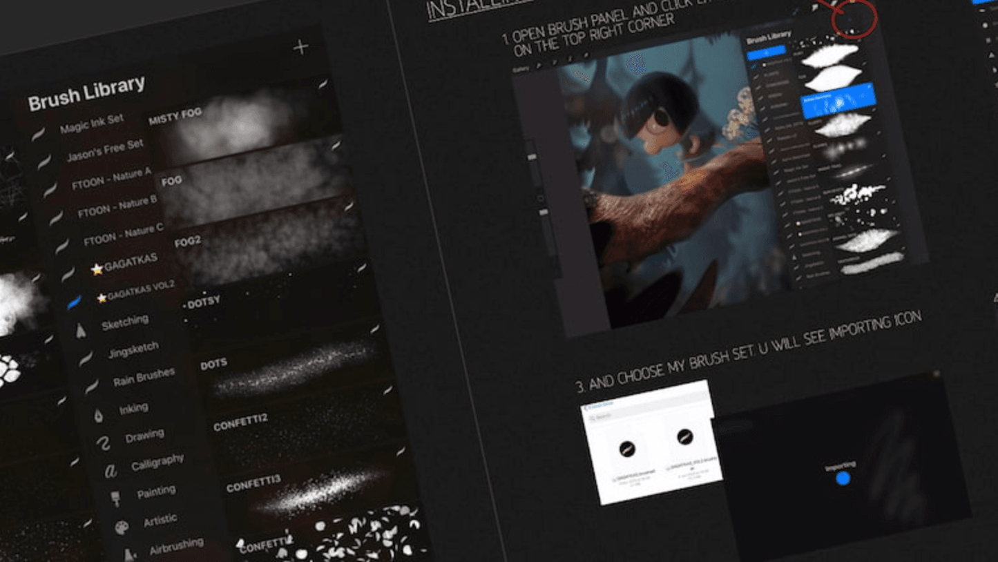 811 Gagatkas Brush Collection - whaledesign