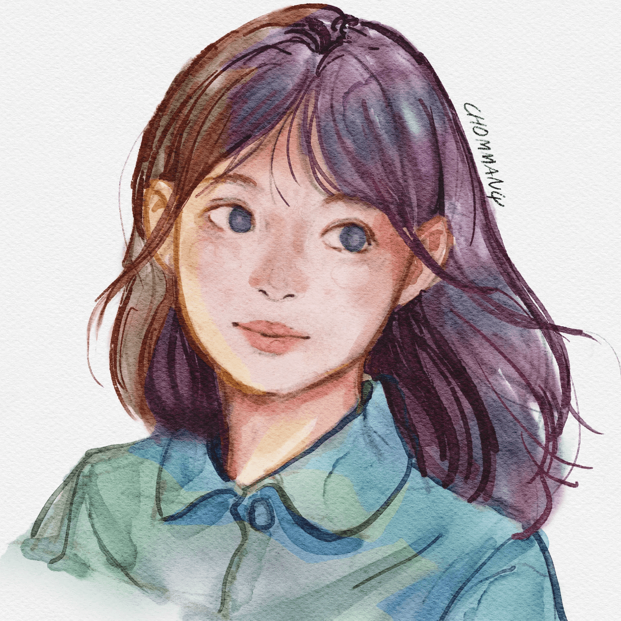 854 Procreate Watercolor Brush and Texture Paper Set - whaledesign