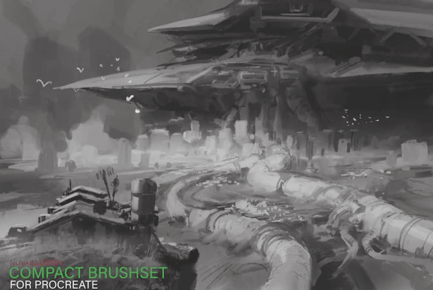 866 Fast Drawing and Sketching Brushes for CG - whaledesign