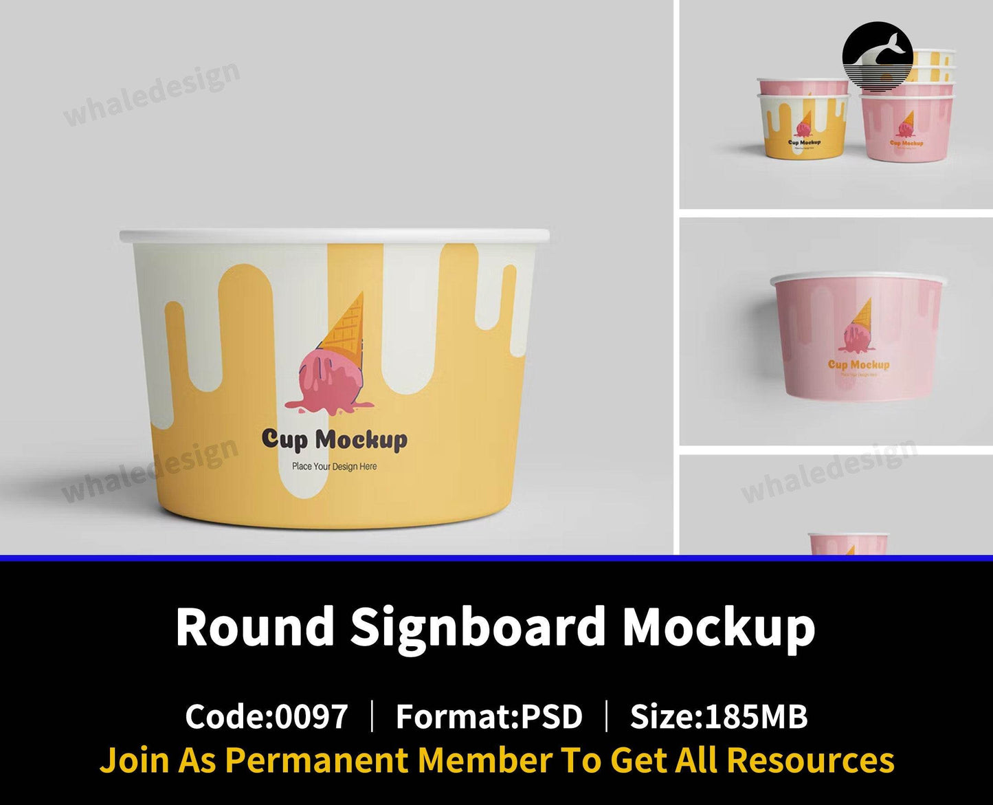 97Paper Cup Mockup - whaledesign