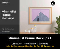105Minimalist Frame Mockups 1 - whaledesign