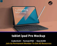 124tablet ipad Pro Mockup - whaledesign