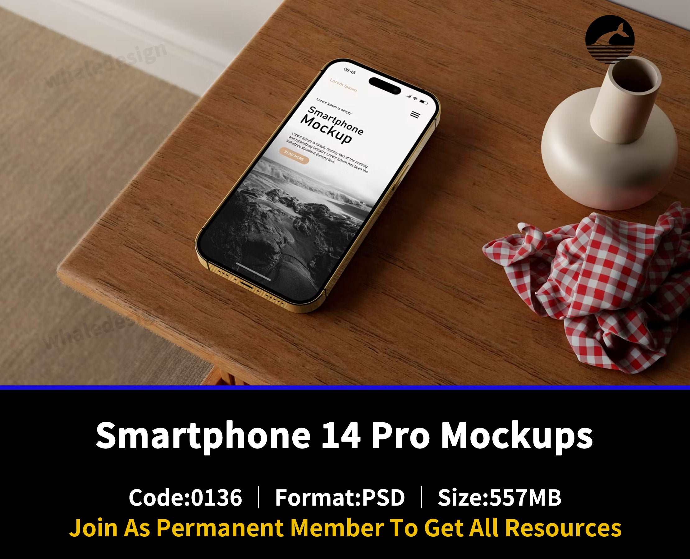 136Smartphone 14 Pro Mockups