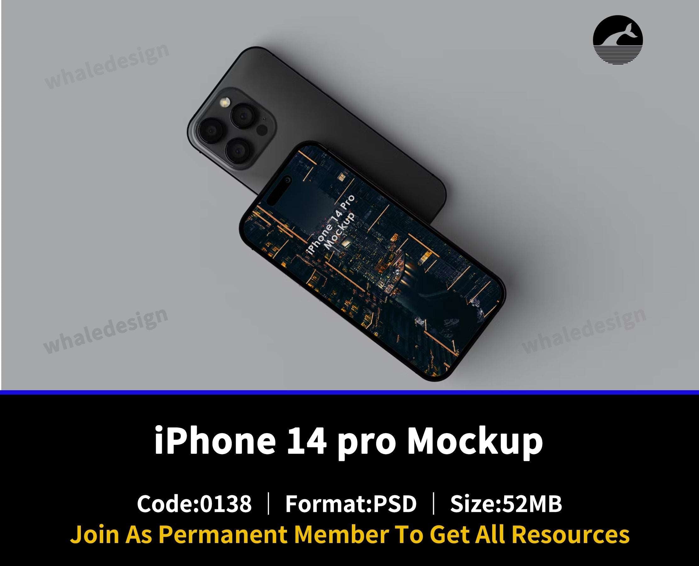 138iPhone 14 pro Mockup