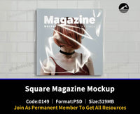 149Square Magazine Mockup - whaledesign