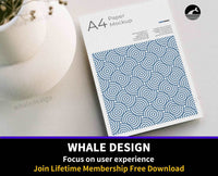 151A4 Paper Mockup v4 - whaledesign