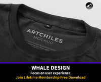 153Screen Printing Label Mockup - whaledesign