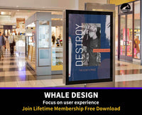 159Product Mockup, Mall Poster - whaledesign